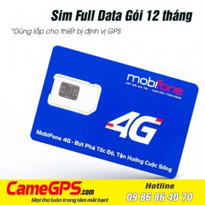 Sim Định Vị Gói 12 Tháng - CameGPS cung cấp sim Định Vị